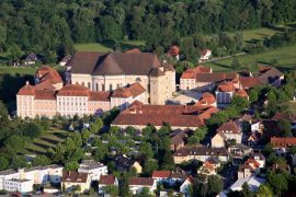 Kloster Wiblingen Ulm : Luftaufnahme