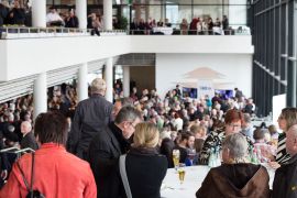 Congress Centrum Ulm : Stehempfang im Einsteinfoyer